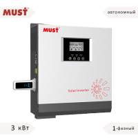 Solar inverter MUST PV18-3024 VPK
