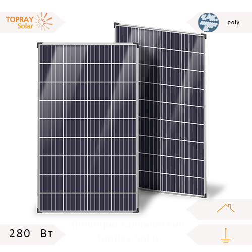 Солнечный модуль 280П TPS(P6U-60)-280W